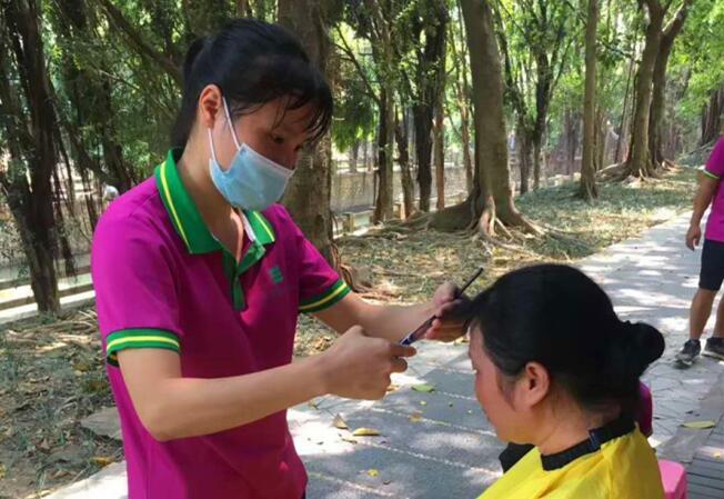 美發(fā)學(xué)員感言：謝謝這個溫馨的大家庭