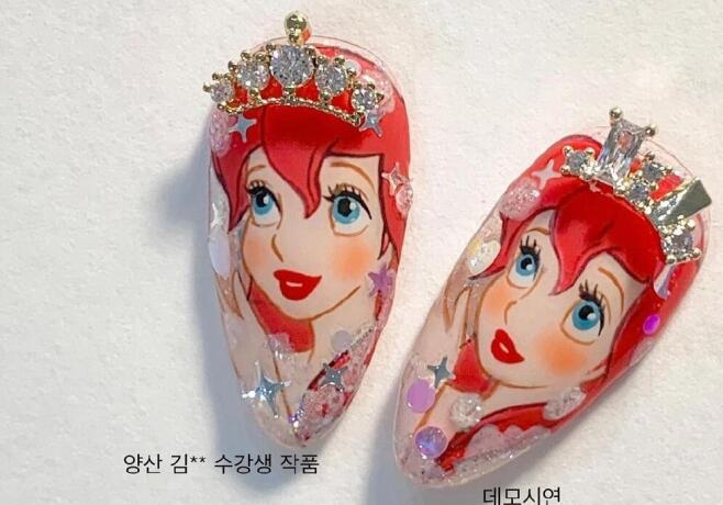 彩繪迪士尼美甲，南寧口碑好的美甲學校邀你一起畫