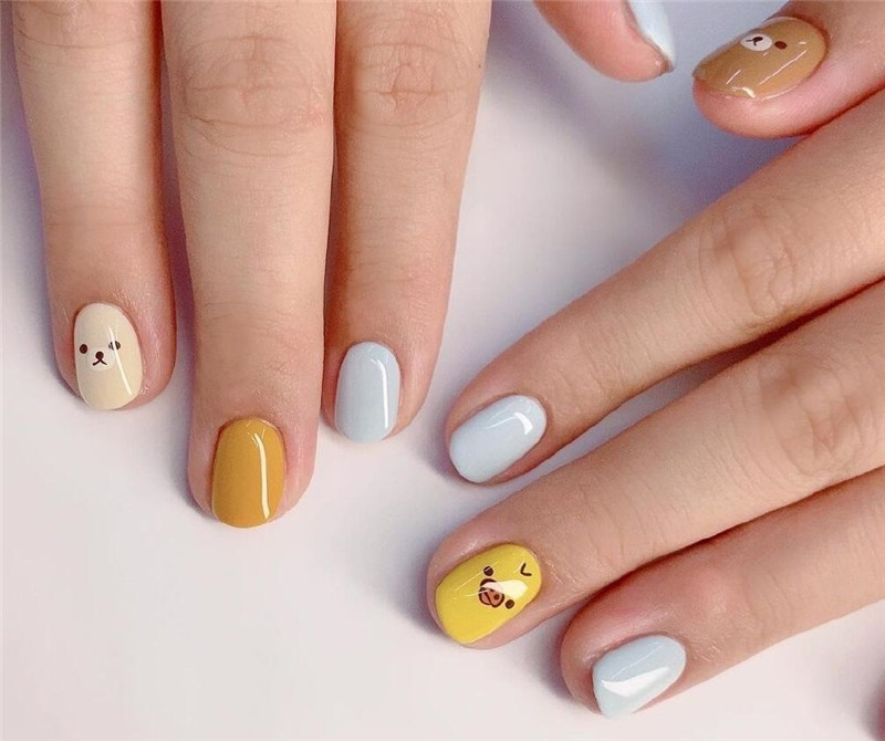 奶游系美甲，南寧美甲學校教你畫