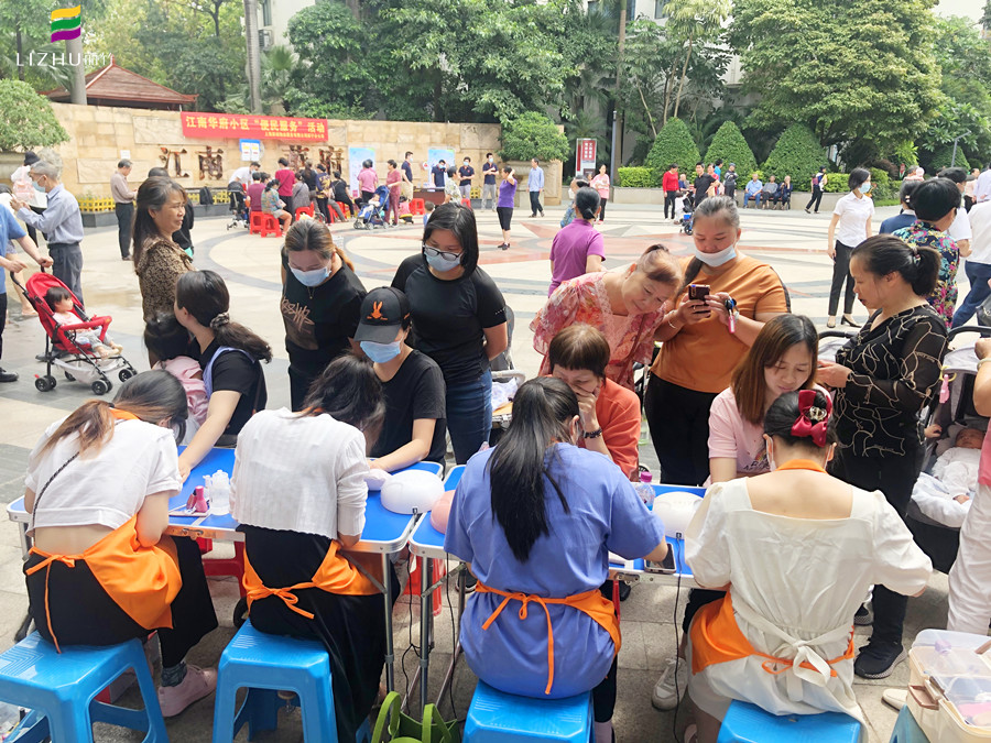 南寧美甲專業(yè)外出實(shí)踐，學(xué)員技術(shù)受肯定