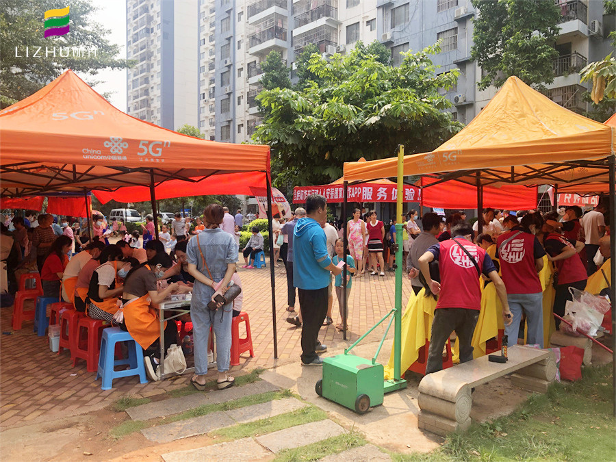 南寧美甲學校公益，為居民提供美甲服務