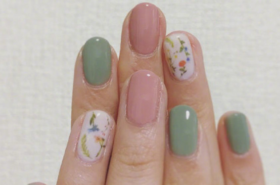 干花美甲教程，學(xué)美甲在南寧