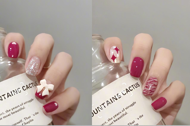 小眾春日美甲，廣西美甲網(wǎng)紅造型班分享