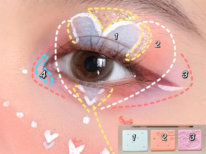 鉆石眼妝教程，彩妝培訓(xùn)南寧課程講解