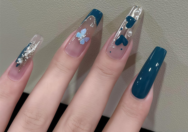 初秋輕奢美甲，南寧美甲職業(yè)培訓(xùn)推薦款式