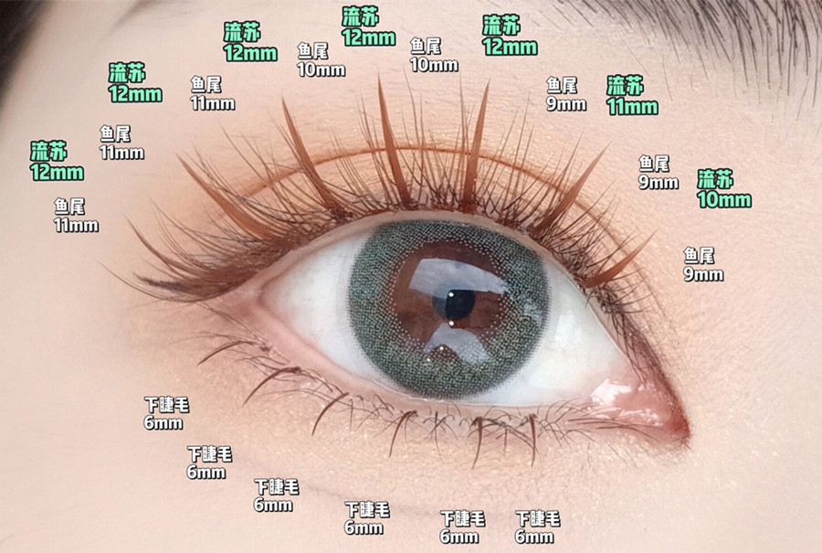 美睫單簇睫毛合集，南寧美睫培訓(xùn)機構(gòu)推薦