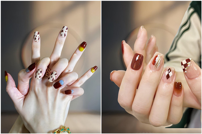  通勤小短甲推薦 ???，廣西美甲造型職校整理