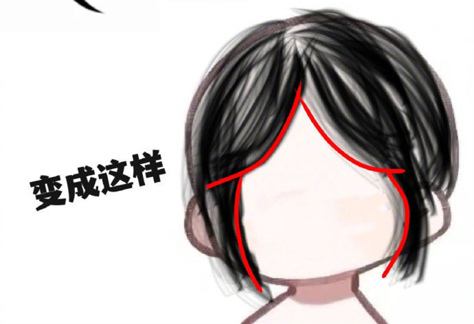 甜美八字劉海教程，學(xué)理發(fā)在南寧