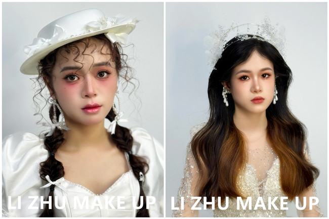 麗竹新娘造型培訓(xùn)：時尚新娘造型