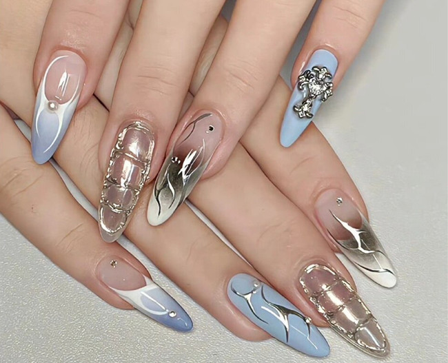 不分季節(jié)都可做的美甲，廣西美甲行業(yè)培訓(xùn)收集