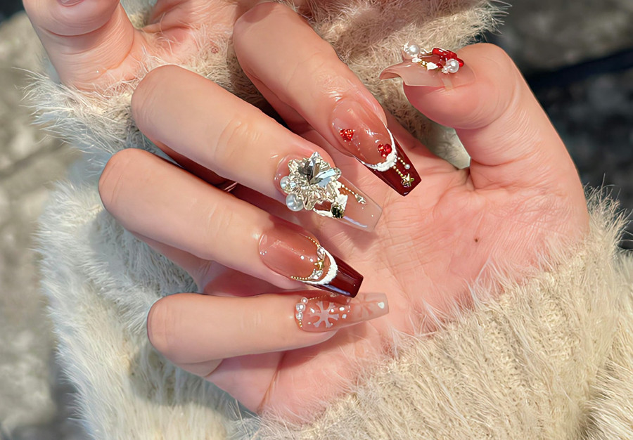 春日氛圍感美甲，廣西美甲店推薦