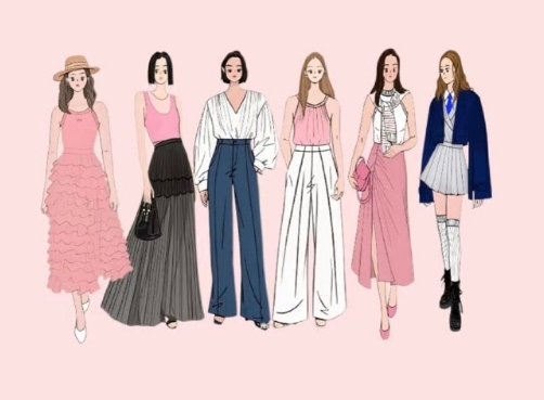 女生一周穿衣搭配指南，廣西化妝造型形象學(xué)校分享