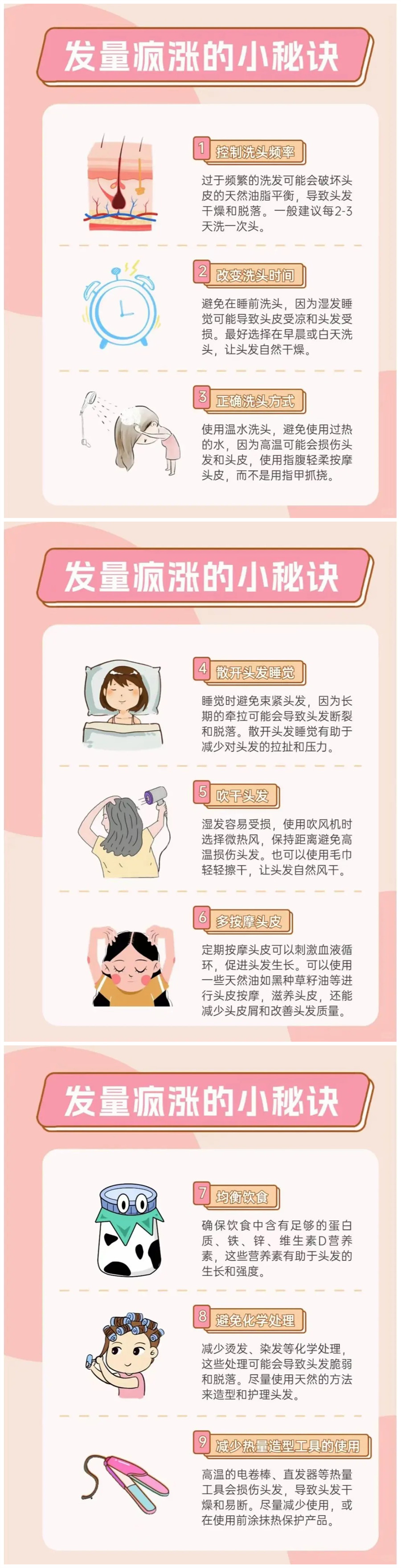 發(fā)量瘋漲的秘訣，廣西美發(fā)護(hù)發(fā)學(xué)校分享課件