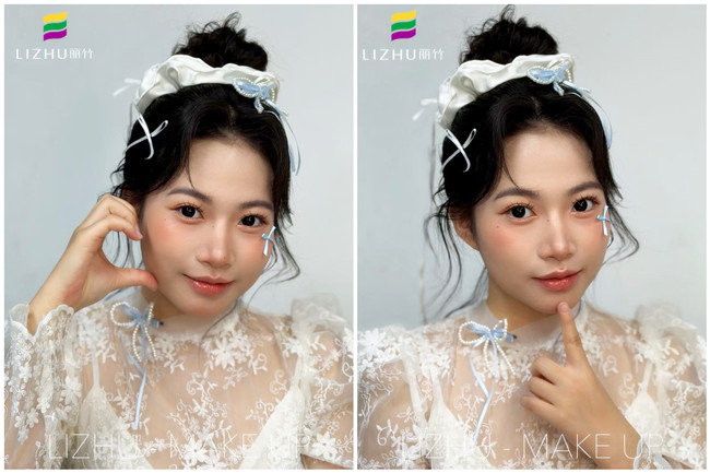 韓式丸子頭造型，南寧彩妝形象造型學(xué)校