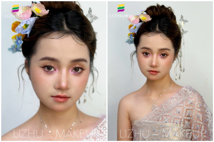 傣族造型，廣西化妝攝影化妝培訓(xùn)